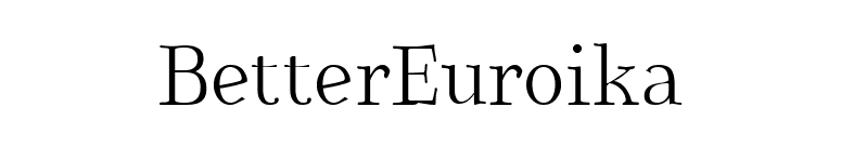 BetterEuroika font preview