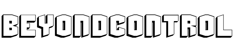 BeyondControl font preview
