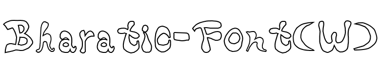 Bharatic-Font(W) font preview