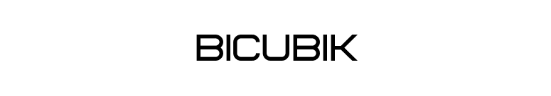 Bicubik font preview