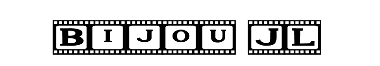 Bijou JL font preview