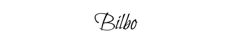 Bilbo font preview