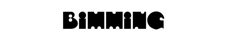 Billings font preview