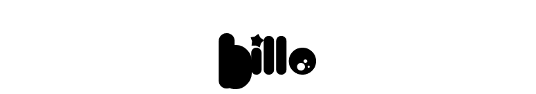 Billo font preview