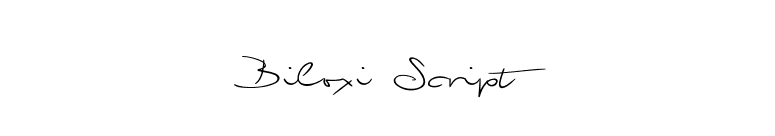 Biloxi Script font preview