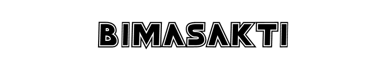Bimasakti font preview