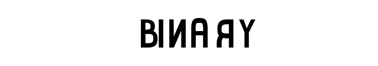 Binary font preview