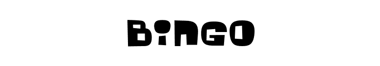 Bingo font preview