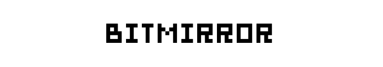 bitmirror font preview