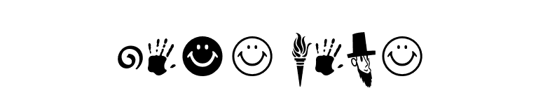 Bits Pics font preview