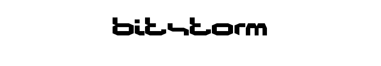 Bitstorm font preview