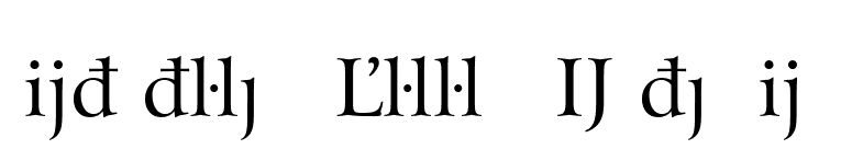 Bitstream Arrus Extension font preview