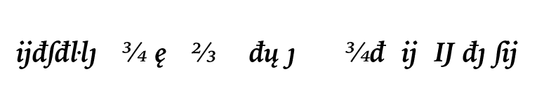 Bitstream Iowan Old Style Bold Italic Extension font preview