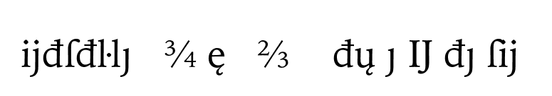Bitstream Iowan Old Style Extension font preview