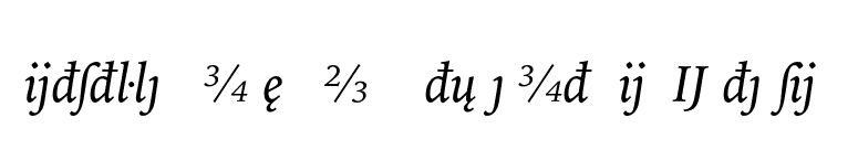 Bitstream Iowan Old Style Italic Extension font preview