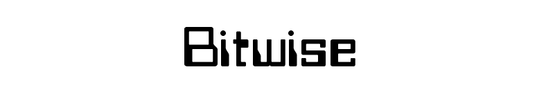 Bitwise font preview