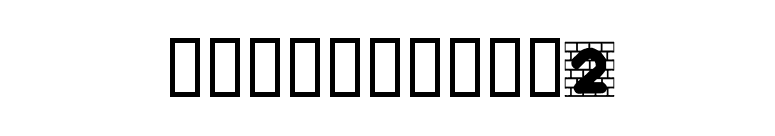 BKgraphity2 font preview