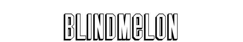 BlindMelon font preview