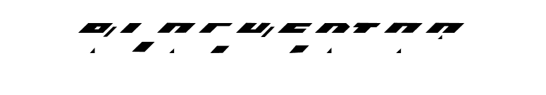 BlockedTop font preview