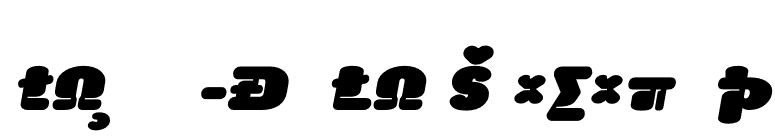 Blocker-DubLowSixExpert font preview