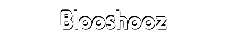 Blooshooz font preview
