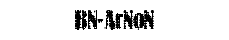 BN-ArNoN font preview