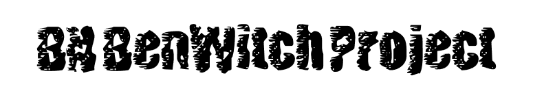 BN BenWitch Project font preview