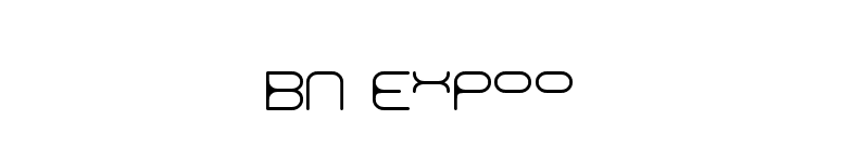 BN Expoo font preview