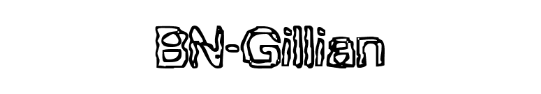 BN-Gillian font preview