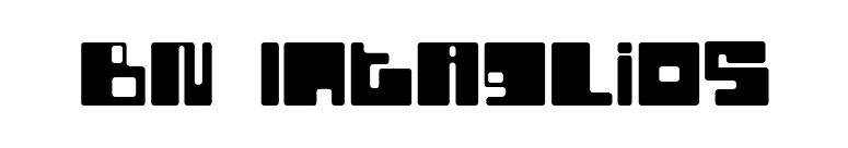 BN Intaglios font preview