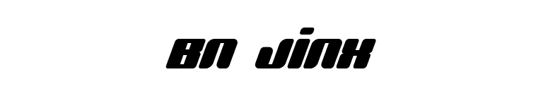 BN Jinx font preview