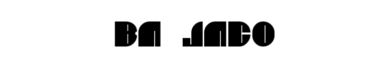 BN JNCO font preview
