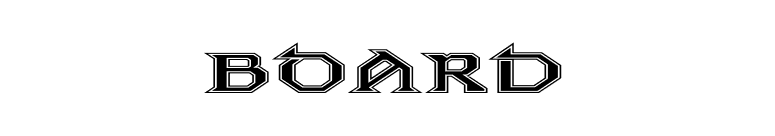 board font preview