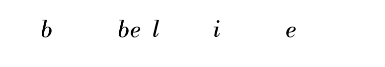 Bodoni BE Light Italic Expert font preview