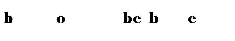 Bodoni Old Face BE Bold Expert font preview