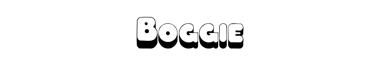 Boggie font preview