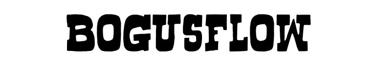 Bogusflow font preview