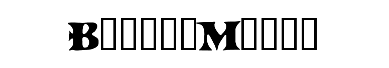 BoinkoMatic font preview