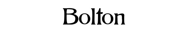 Bolton font preview