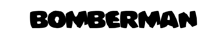 Bomberman font preview