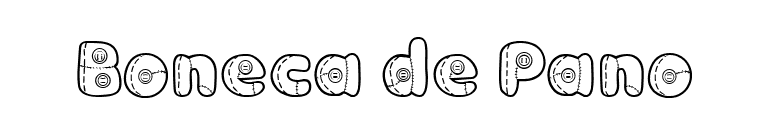 Boneca de Pano font preview