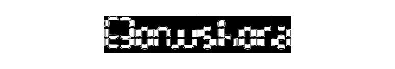 Bonushora font preview