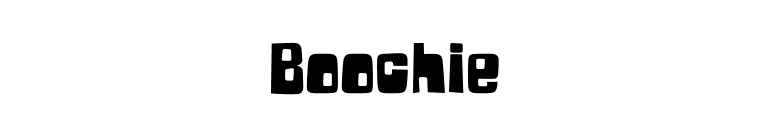 Boochie font preview