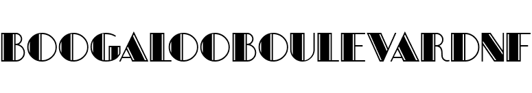 BoogalooBoulevardNF font preview
