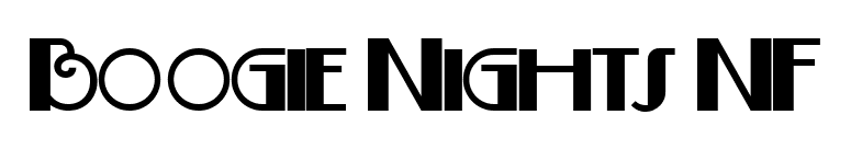 Boogie Nights NF font preview