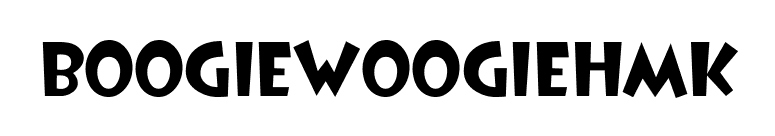 BoogieWoogieHmk font preview