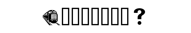 Bookdings font preview