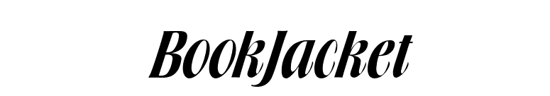 BookJacket font preview