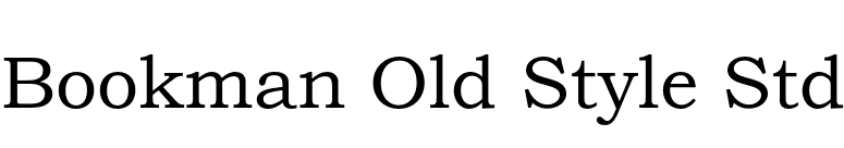 Bookman Old Style Std font preview