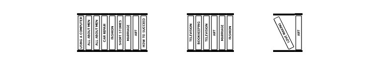 Bookshelf Titles JL font preview